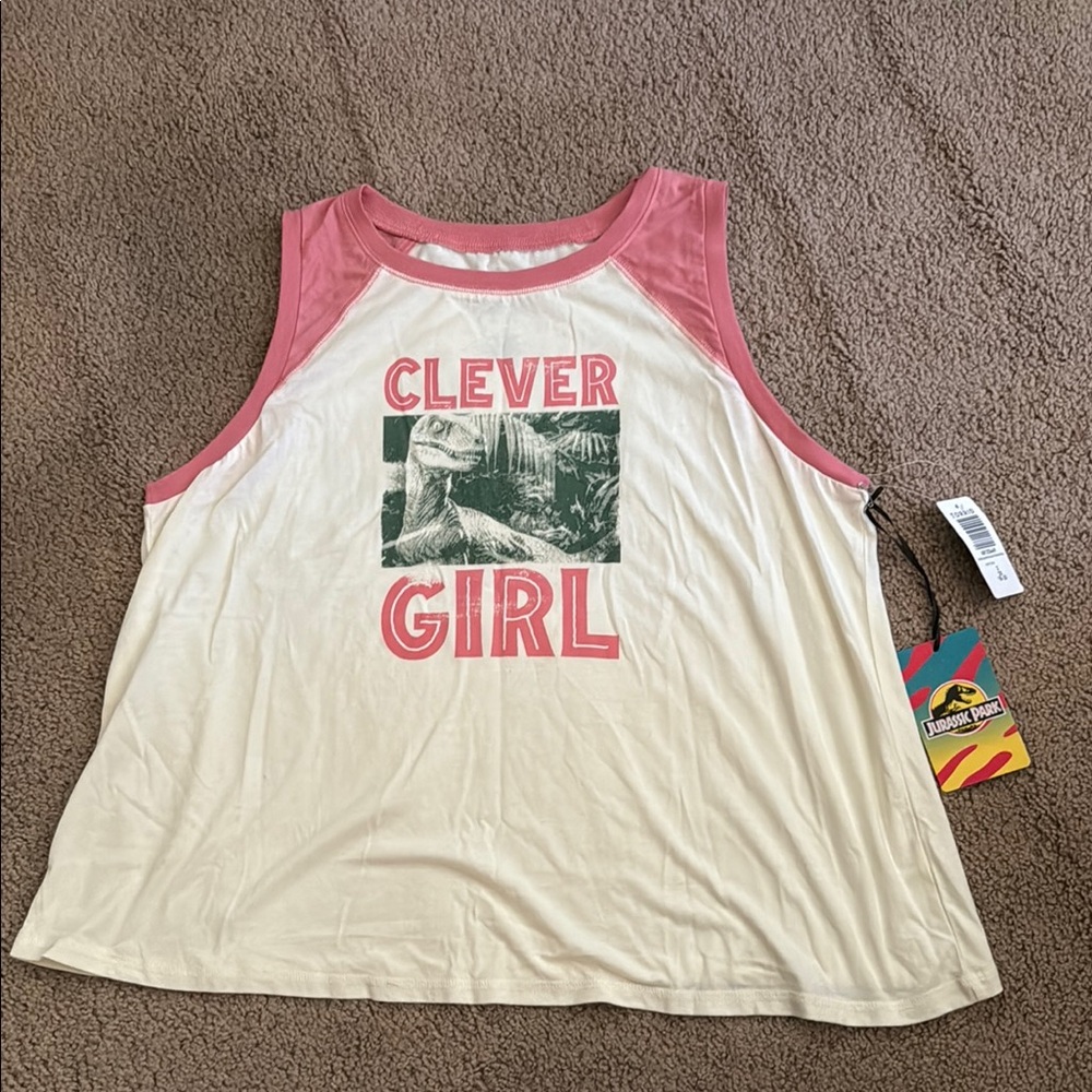 Clever Girl Graphic Tank Top